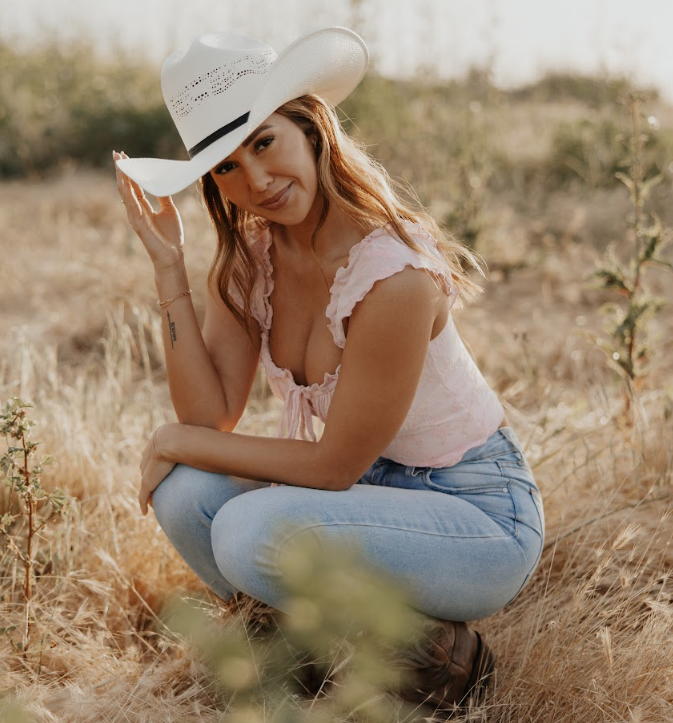 Bangora Straw Western Cowboy Hat - Style Bozeman: Cream / LG