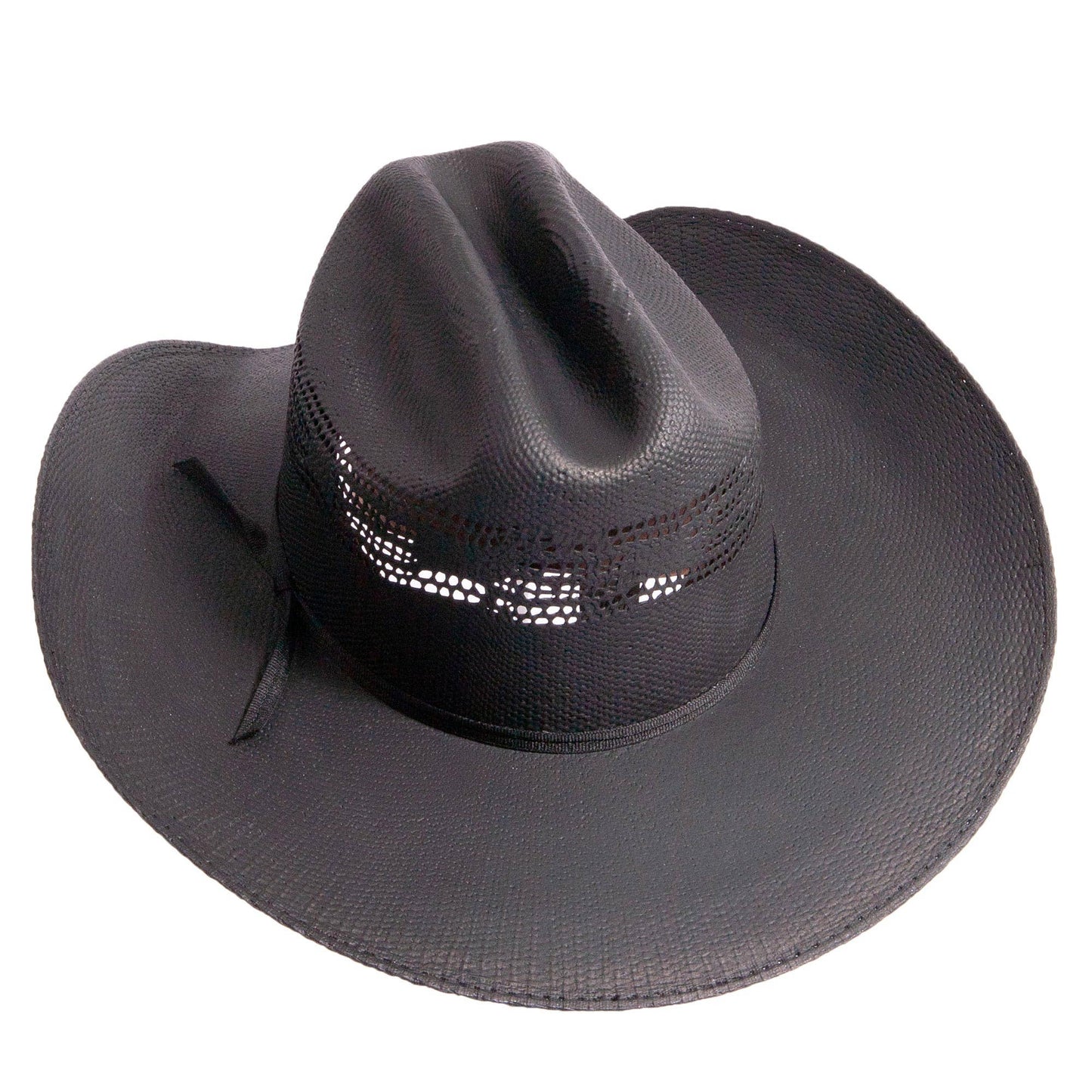 Bangora Straw Western Cowboy Hat - Style Bozeman: Cream / LG