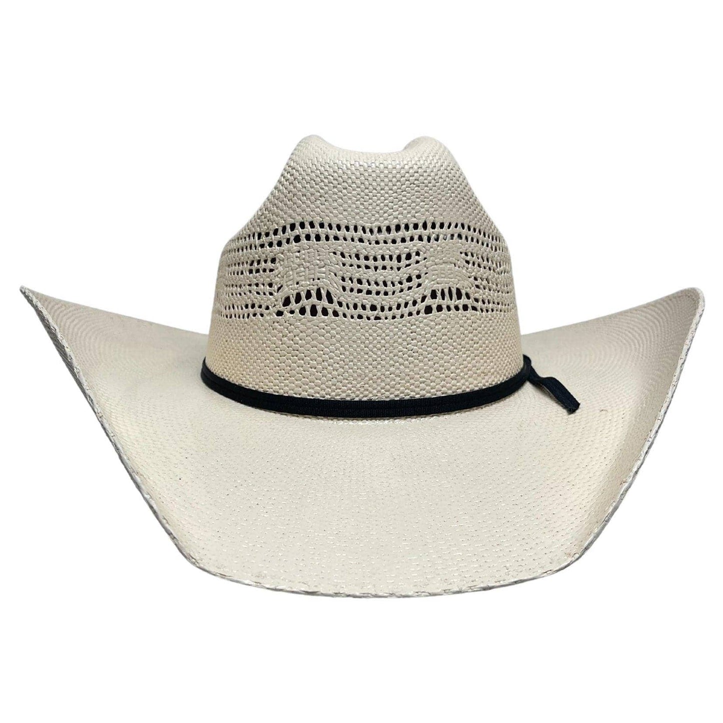 Bangora Straw Western Cowboy Hat - Style Bozeman: Cream / LG